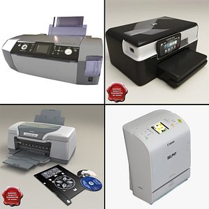 printers v2 3d model