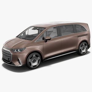 3D model Mercedes-Benz VLE 2027 with interior