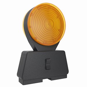 Warning Light 2 3D Model