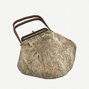 3D model Lady vintage bag