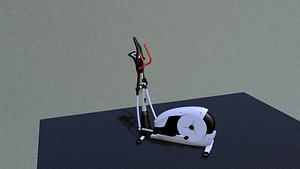 cross trainer 3d c4d