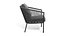 Sessel Corda Schiefergrau