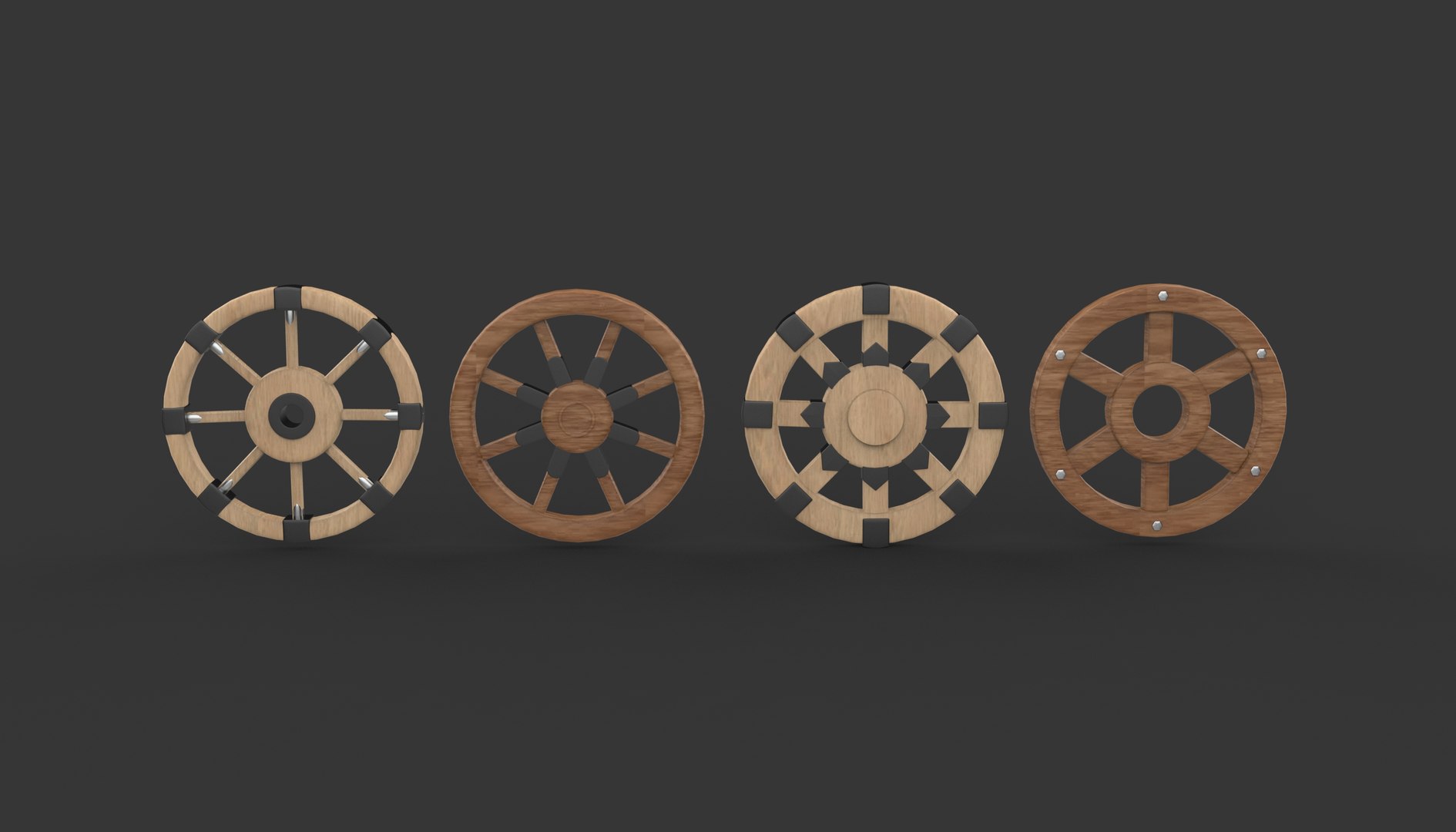 3D Wooden wheel 3D model https://p.turbosquid.com/ts-thumb/Kh/Mn7iJ2/OH/woodenwheelanimation.455/jpg/1746109938/1920x1080/fit_q87/ad1c51279381471b7d7646dbf0a6a8e4246373a5/woodenwheelanimation.455.jpg