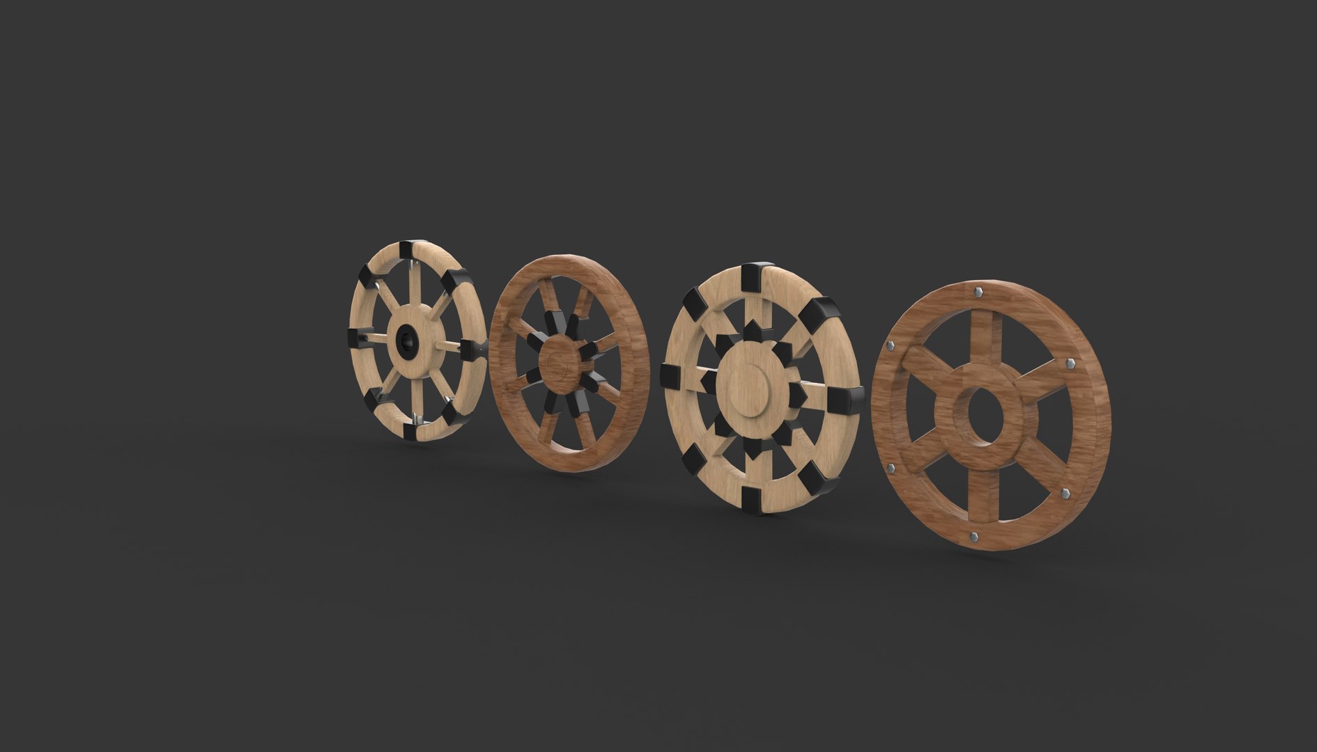 3D Wooden wheel 3D model https://p.turbosquid.com/ts-thumb/Kh/Mn7iJ2/Wl/woodenwheelanimation.456/jpg/1746109938/1920x1080/fit_q87/f1538a15a98ff3f0f940e8600cfa7ba952cbee83/woodenwheelanimation.456.jpg