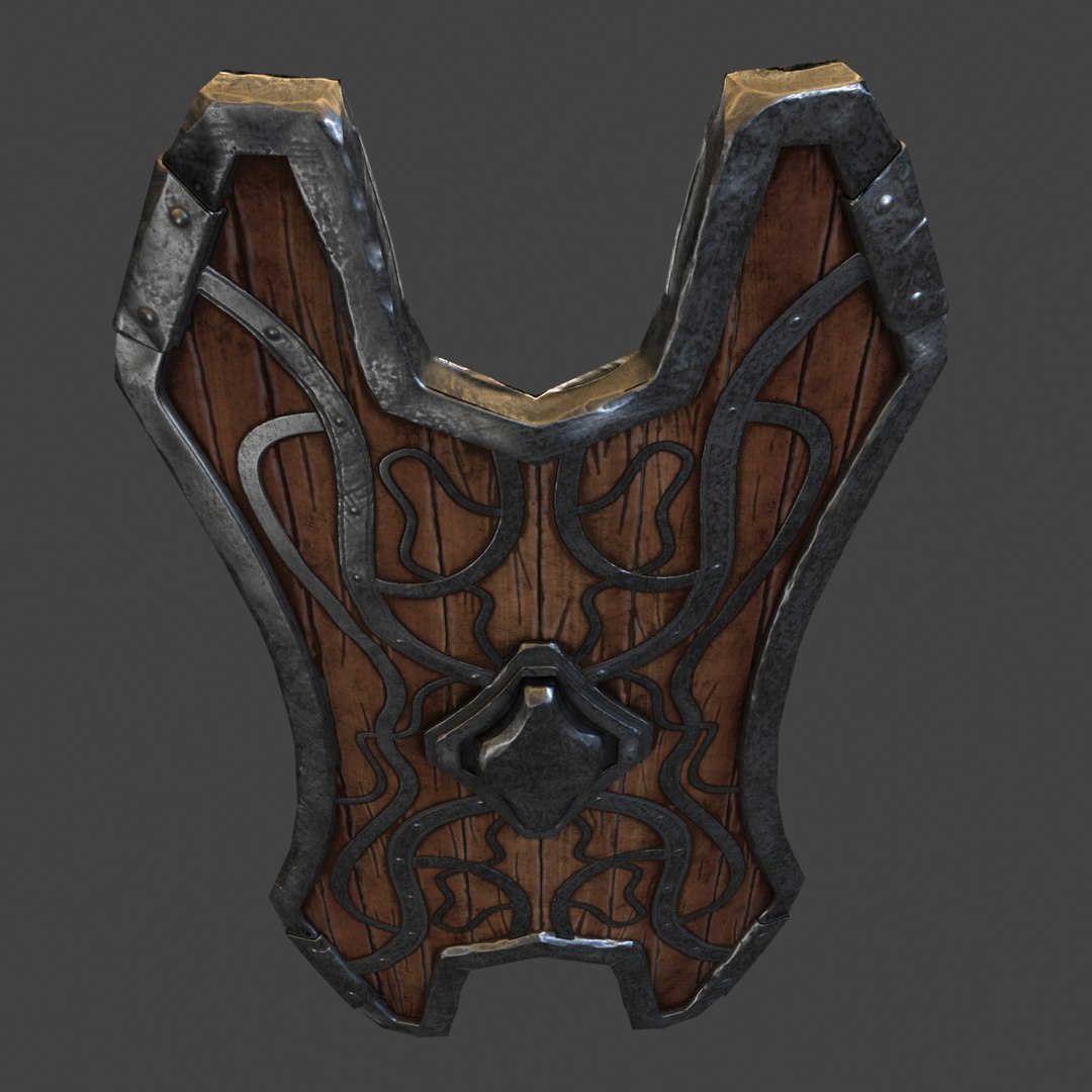 3D model shield - TurboSquid 1168429