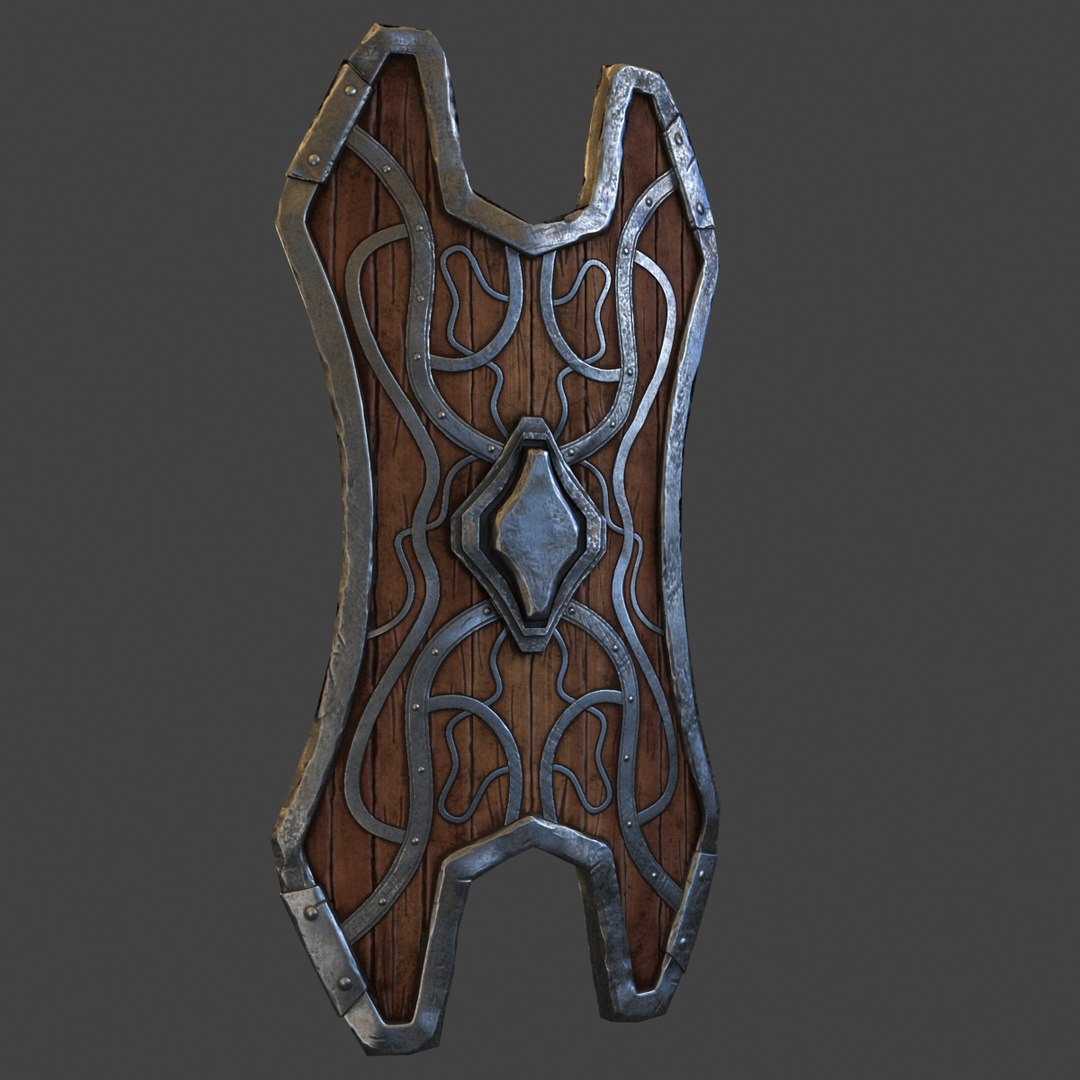 3D model shield - TurboSquid 1168429