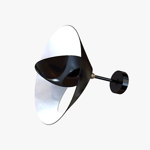 Saturne Sconce by Serge Mouille
