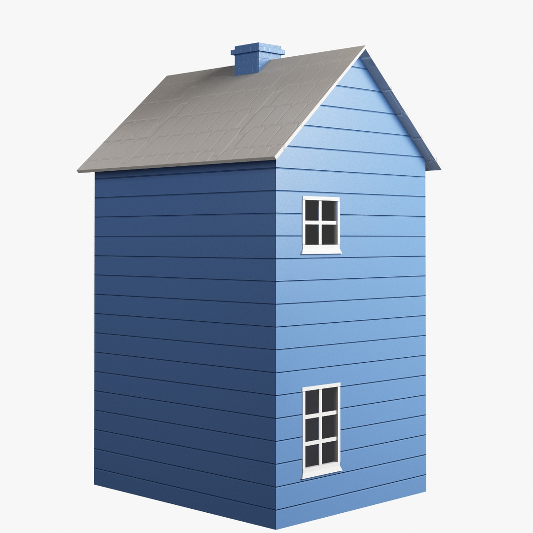 small house toy 3d model
