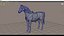 Cheval de dessin animé