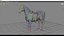 Cheval de dessin animé