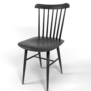 3d model tucker chair design