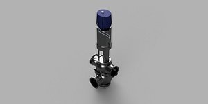 Mix-Proof Valve VFD-controlled with 3in Pipe connection