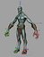 3D Ghoul Anim Rig