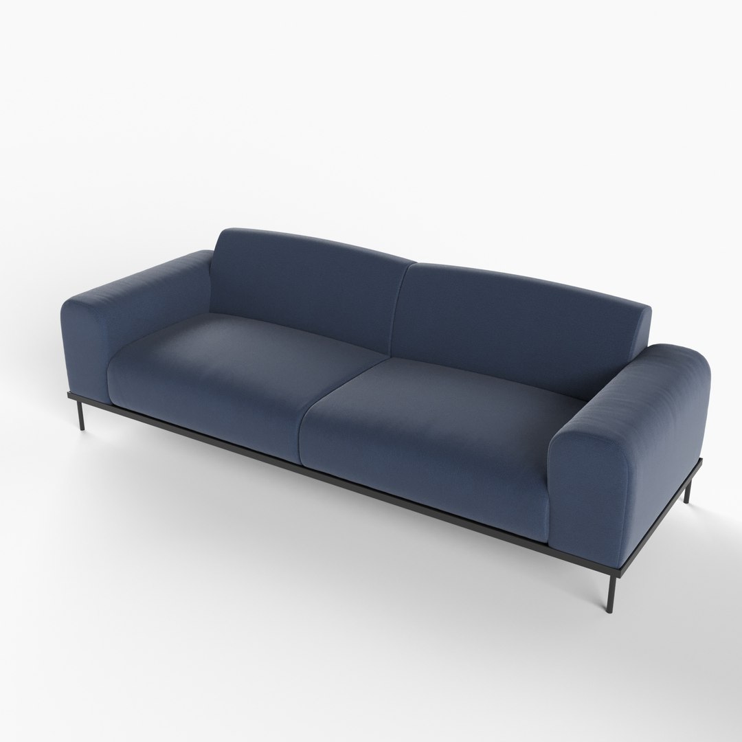 3D Sofa Wolke Tok Stok Model - TurboSquid 2263992