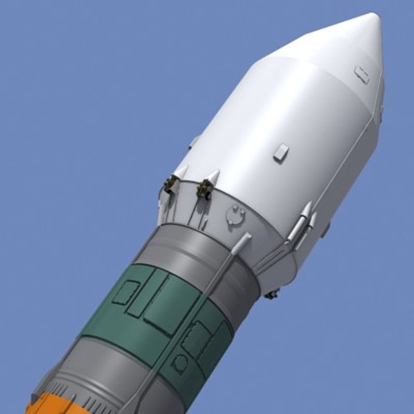 スペースランチャーSOYUZ-FREGAT3Dモデル - TurboSquid 284381