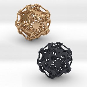 3D dodecahedron icosahedron