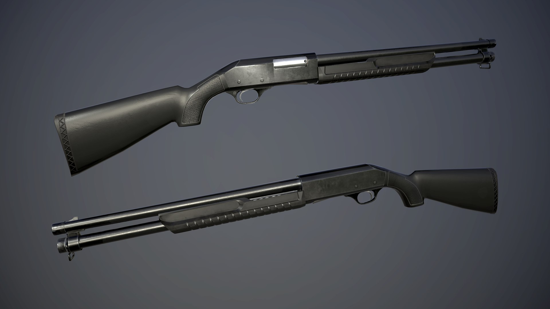 3D Shotgun Fabarm Sdass - TurboSquid 1536102