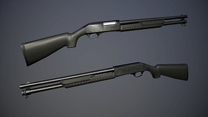 3D shotgun fabarm sdass