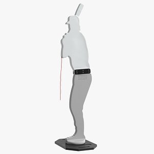 Baseball Pitching Dummy White