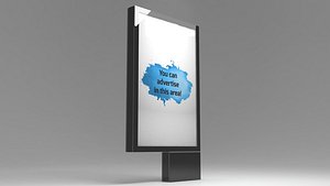 Modern City Billboard - Outdoor Advertising Signage