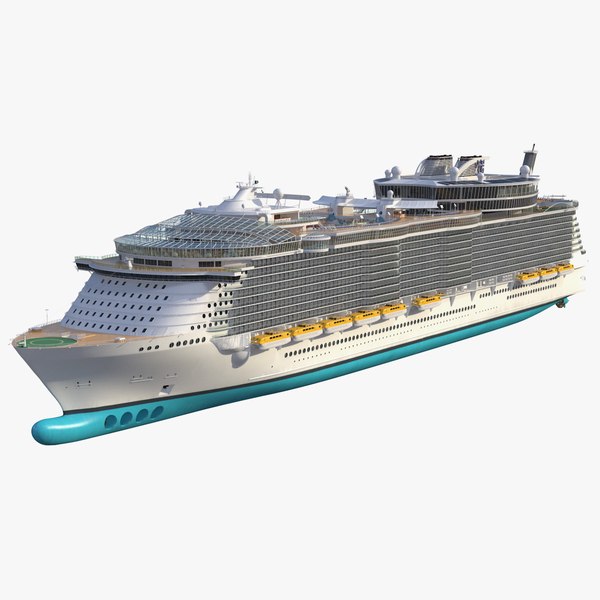 3D cruise ship rigged - TurboSquid 1574330