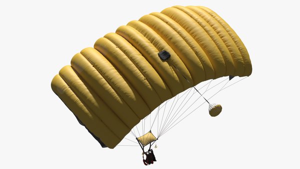 Parachute 3D model - TurboSquid 1568074