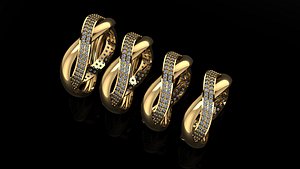 gold ring 3D