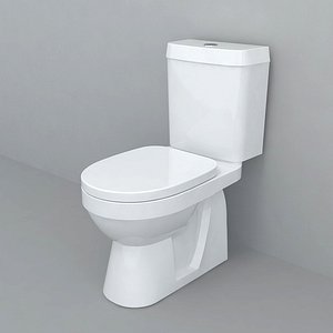 3D toilet wc model