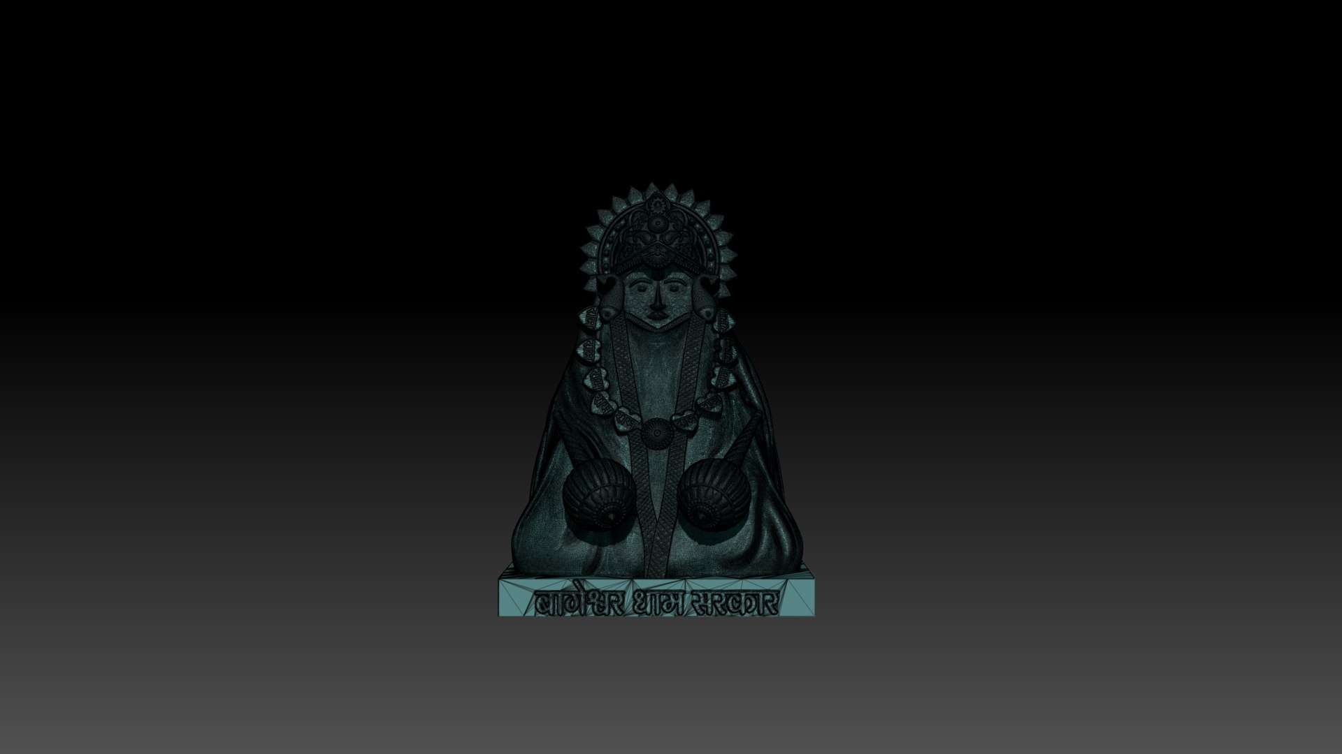 3D BAGESWAR DHAM SARKAR MODEL FOR 3D PINTING 3D Print Model Model ...