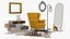 Set of Furniture and Decor in Modern Style Collection