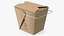 Recipiente de comida para llevar de papel kraft 32 oz