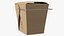 Recipiente de comida para llevar de papel kraft 32 oz