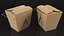 Recipiente de comida para llevar de papel kraft 32 oz