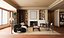modern living room 3D model