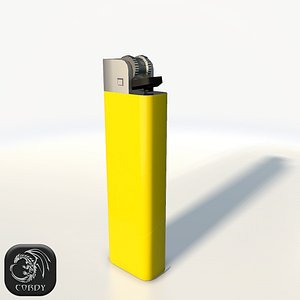 3d model cigarette lighter cigar