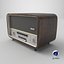 Old Retro Radio Rigged PBR