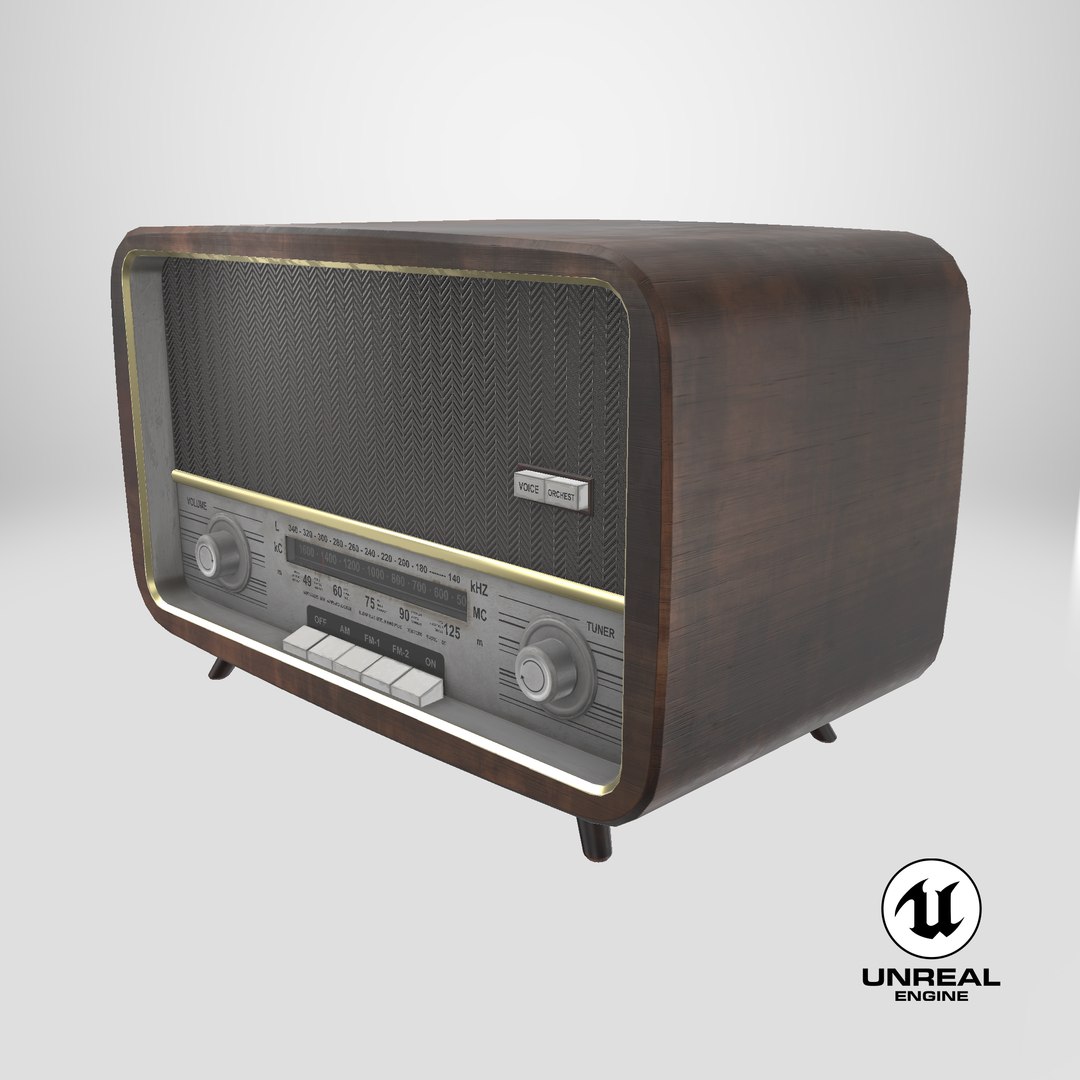 Old Retro Radio Rigged PBR 3D model https://p.turbosquid.com/ts-thumb/Ki/El5mIX/wX/stemcell_unreal_render/png/1725311626/1920x1080/fit_q87/9a0c278ed603e6dea88d1d7bf2a9163dd38e4e19/stemcell_unreal_render.jpg