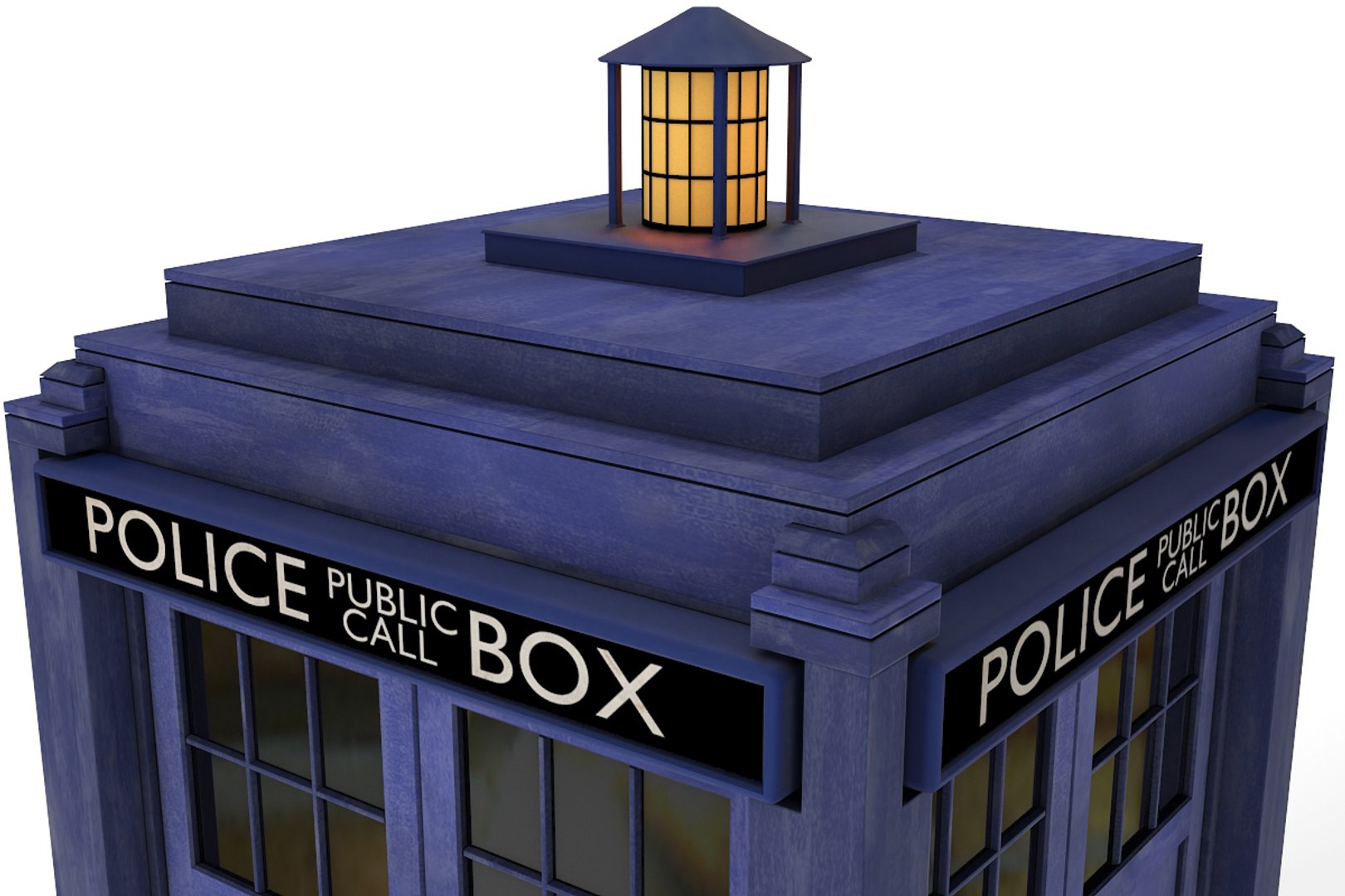 Tardis 3d Max