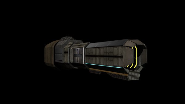 modelo 3d Nave espacial de carga - TurboSquid 768910
