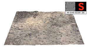 3d desert area scanned 8k