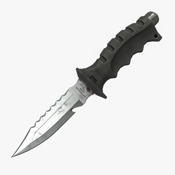 3D model diver knife kampfschwimmer