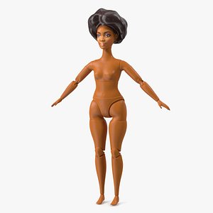 Barbie Looks Doll Elle GTD91 Rigged for Maya 3D model
