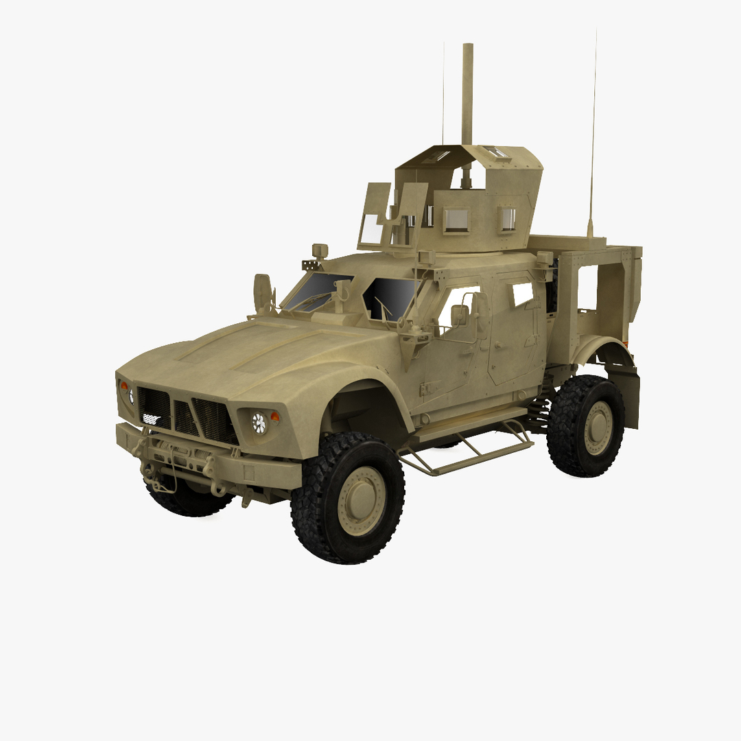 3d Model Oshkosh M-atv V2