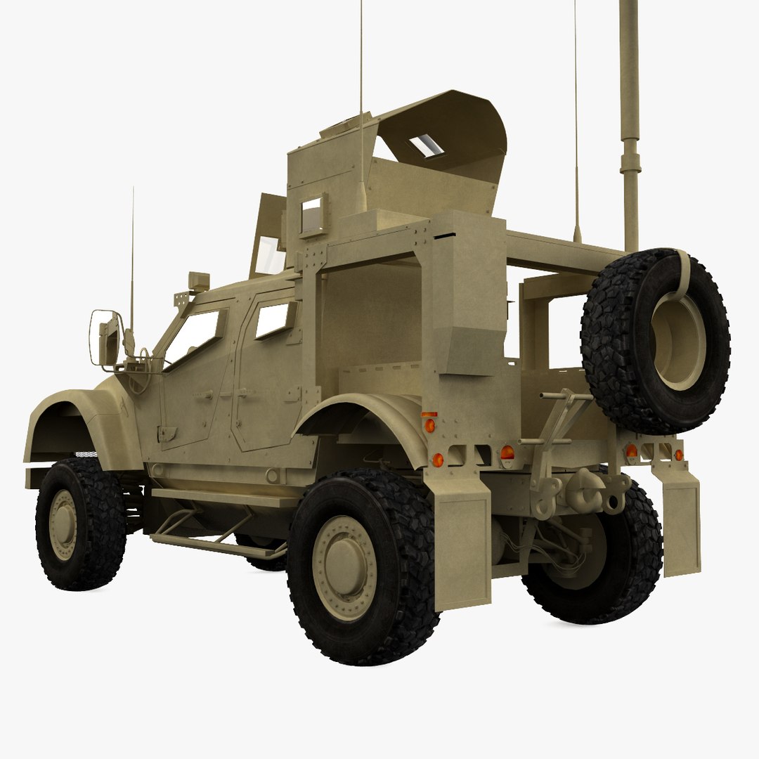 3d Model Oshkosh M-atv V2