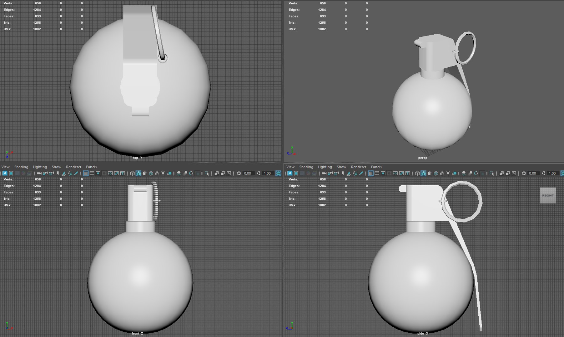 3D Model M67 Frag Grenade - TurboSquid 2417154