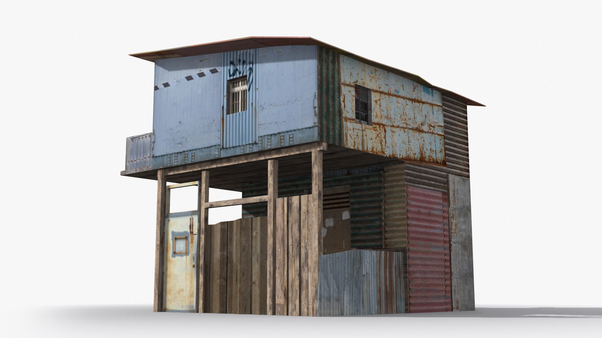 3D Slum X5 - TurboSquid 2009223
