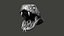 Cobra Snake Head Open Mouth Sculpture