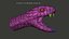 Cobra Snake Head Open Mouth Sculpture
