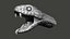 Cobra Snake Head Open Mouth Sculpture