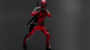 deadpool 3 3D model
